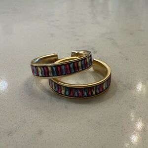 Kendra Scott Multi Color Crystal Stone Earings